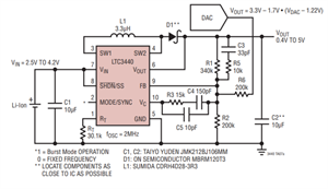 參數+工作原理+封裝引腳，一文搞懂ADI亞德諾LTC3440系列微功率同步降壓-升壓型 DC/DC 轉換器