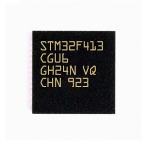 意法半導(dǎo)體STM32F413CGU6微控制器的工作原理、參數(shù)、應(yīng)用及封裝引腳圖